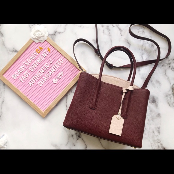 NWT👜💞Kate Spade Margaux medium satchel - Picture 2 of 7